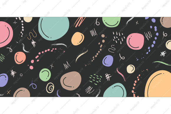 Abstract Happiness Line of Doodle Design: Elevating Visual Communication with Versatile Vector Art