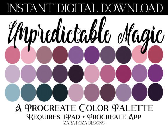 Unleashing Creativity with the Unpredictable Magic Procreate Palette