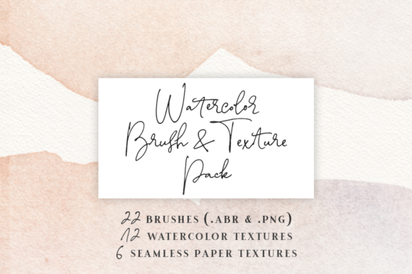 Watercolor Brush Texture Pack: Bringing Organic Warmth to Digital Design